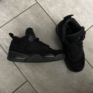 Air Jordan 4 Retro Black Cat Men's Sneakers